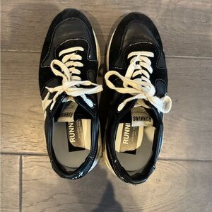 Golden Goose Running Sole Sneaker in Black